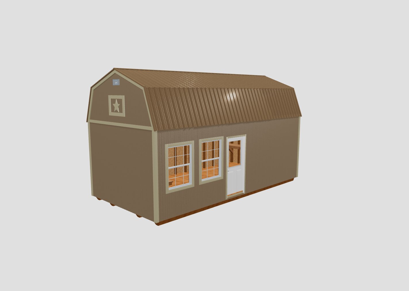 Lofted Barn - 12x24