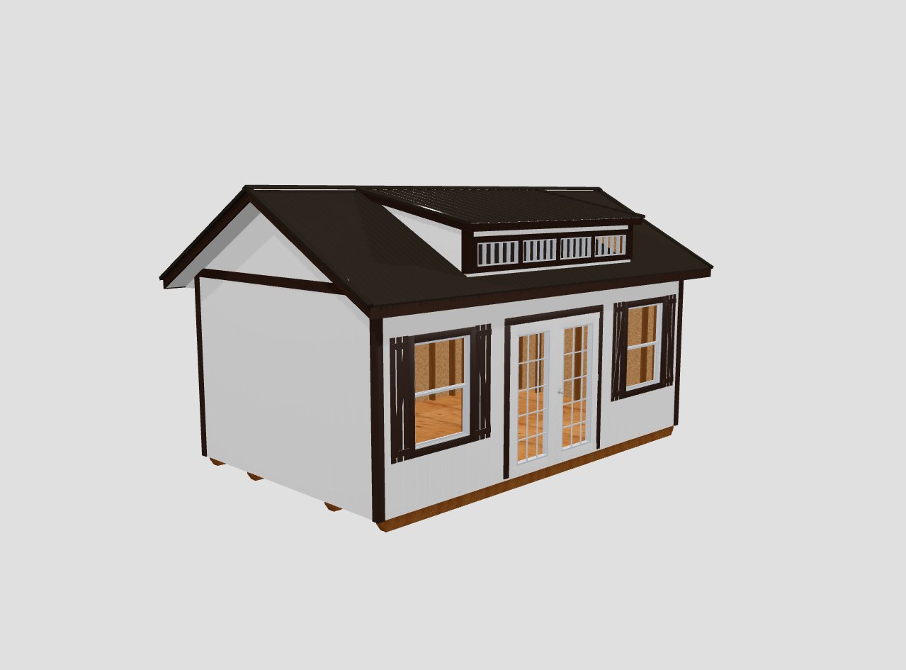 Chalet Sheds - 12x20