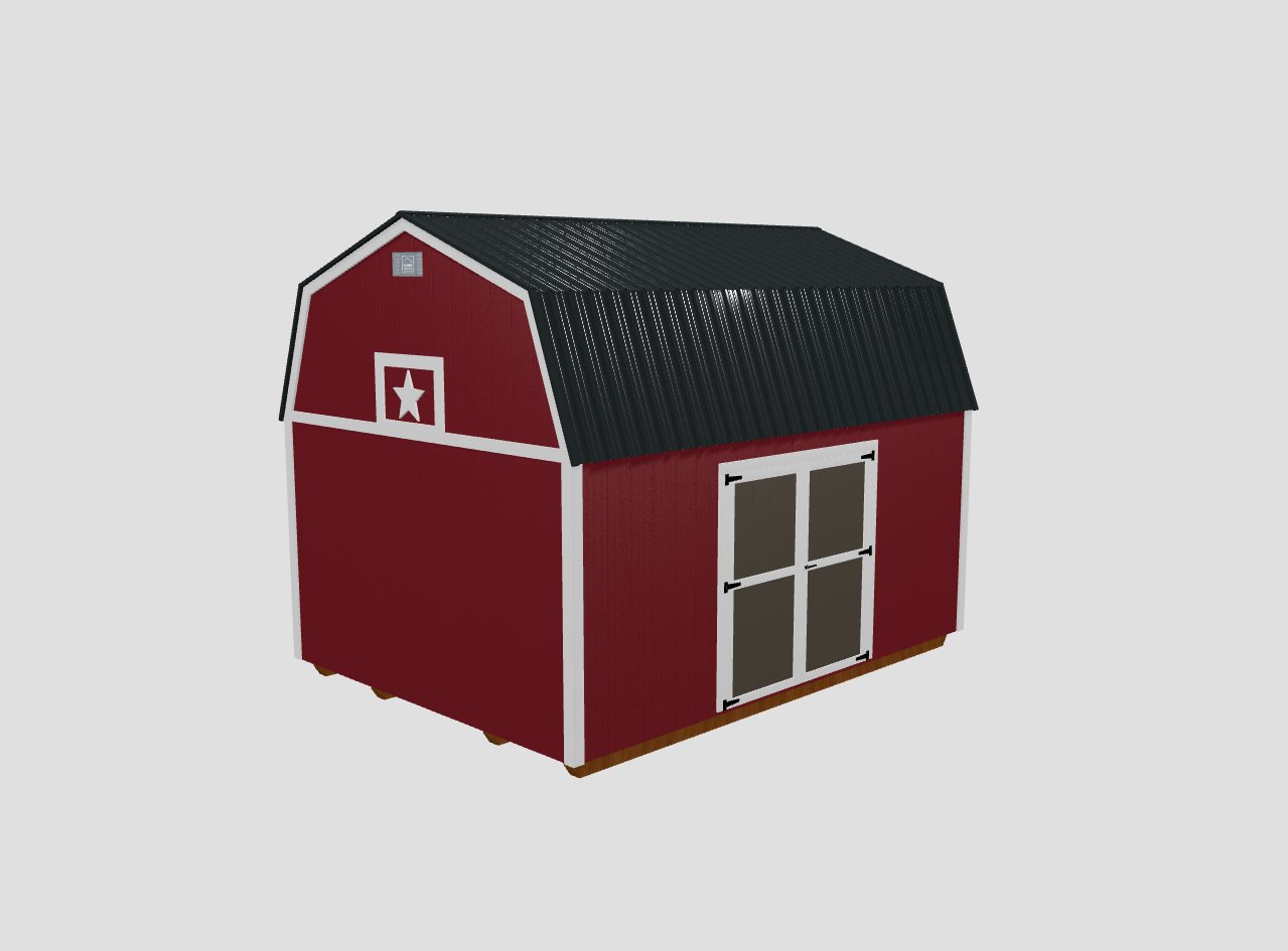 Lofted Barn - 12x16