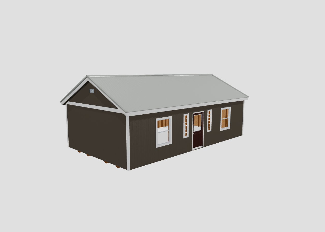 Chalet Sheds - 18x32